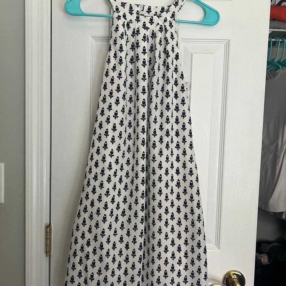 J Crew Open Cross Back Summer Dress